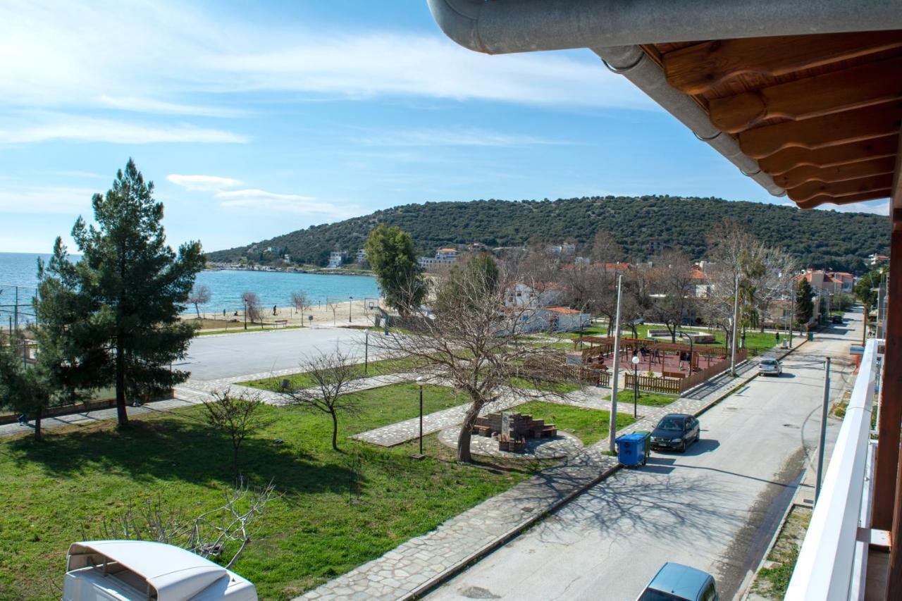 Aegean View Seaside Apartment Kavála ภายนอก รูปภาพ